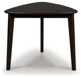 Floridian Furniture - Ashley Furniture - Mallenette Dining Table - Triangle Dining Room Table / Merlot - PCD607-16