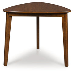 Floridian Furniture - Ashley Furniture - Tameride Dining Table - Triangle Dining Room Table / Brown - PCD609-16