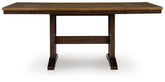 Floridian Furniture - Ashley Furniture - Rylandeen Dining Room - RECT DRM Counter EXT Table - PCD651-32