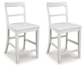 Floridian Furniture - Ashley Furniture - Greddinton Counter Height Barstool (Set of 2) - Counter Height Barstool (Set of 2) / Multi - PCD824-224X2