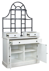 Floridian Furniture - Ashley Furniture - Greddinton Baker's Rack - Baker's Rack / White - PCD824D1