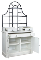 Floridian Furniture - Ashley Furniture - Greddinton Baker's Rack - Baker's Rack / White - PCD824D1