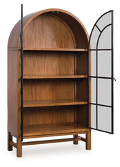 Floridian Furniture - Ashley Furniture - Greddinton Display Cabinet - Display Cabinet / Brown/Black - PCD824-476