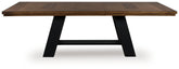Floridian Furniture - Ashley Furniture - Greddinton Dining Extension Table - Dining Extension Table / Brown/Black - PCD824D11