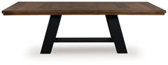 Floridian Furniture - Ashley Furniture - Greddinton Dining Extension Table - Dining Extension Table / Brown/Black - PCD824D11