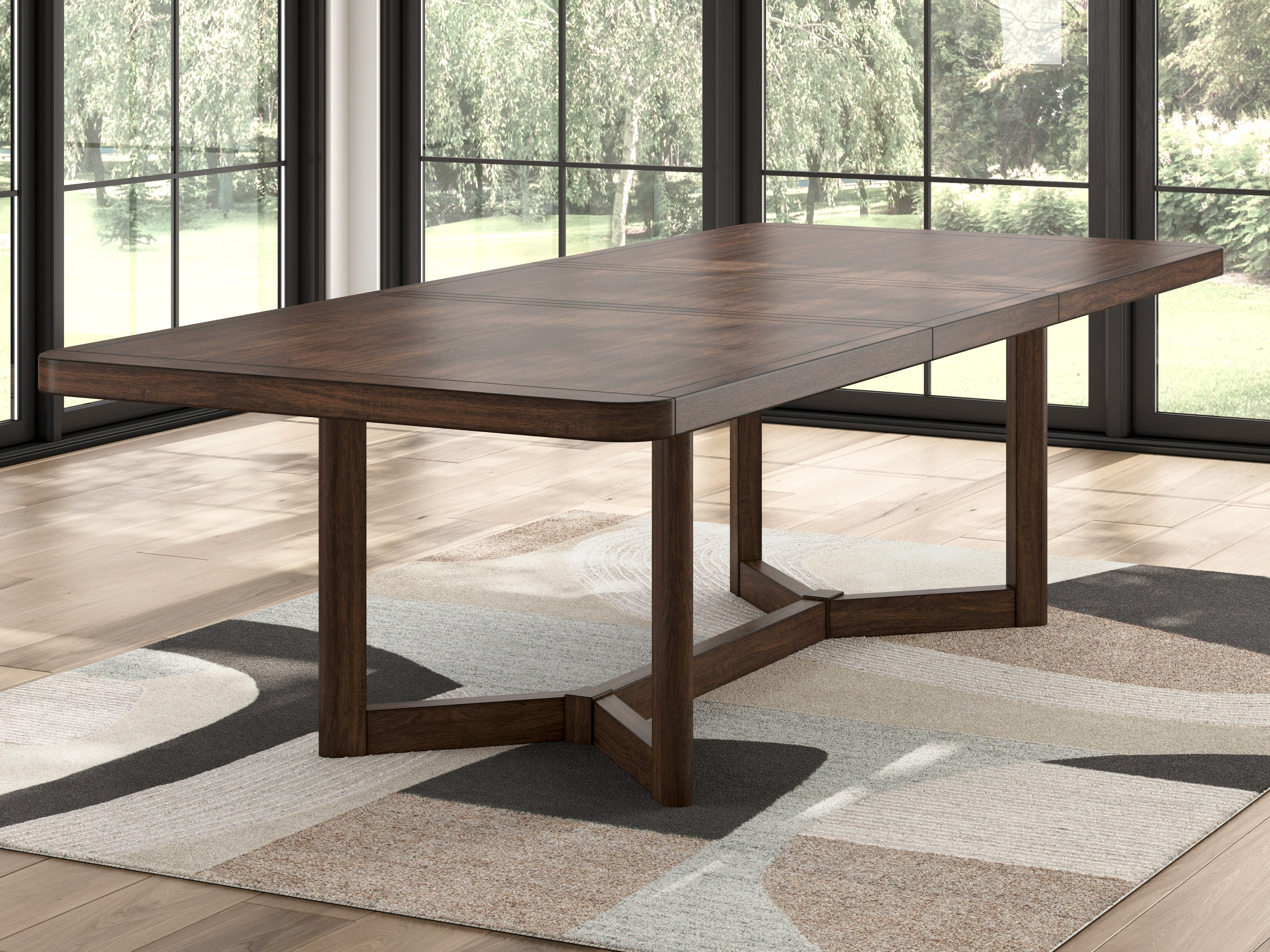 Floridian Furniture - Ashley Furniture - Dilenno Dining Extension Table - RECT Dining Room EXT Table / Dark Brown - PCD857-35