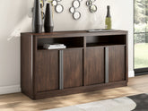 Floridian Furniture - Ashley Furniture - Dilenno Dining Server - Dining Room Server / Dark Brown - PCD857-60