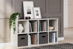 Floridian Furniture - Ashley Furniture - Aprilyn Eight Cube Organizer - Eight Cube Organizer / White - EA1024-4X2