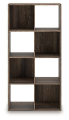 Floridian Furniture - Ashley Furniture - Shallifer Eight Cube Organizer - Eight Cube Organizer / Brown - EA1104-4X2