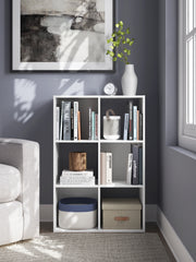 Floridian Furniture - Ashley Furniture - Onita Six Cube Organizer - Six Cube Organizer / White - EA9630-3X2