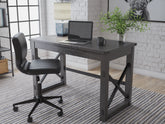 Floridian Furniture - Ashley Furniture - Freedan Office Desk - Home Office Desk / Grayish Brown - H286-26