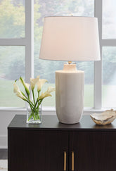 Floridian Furniture - Ashley Furniture - Cylener Lighting - Table Lamp (Set of 2) / Off White - L100794X2
