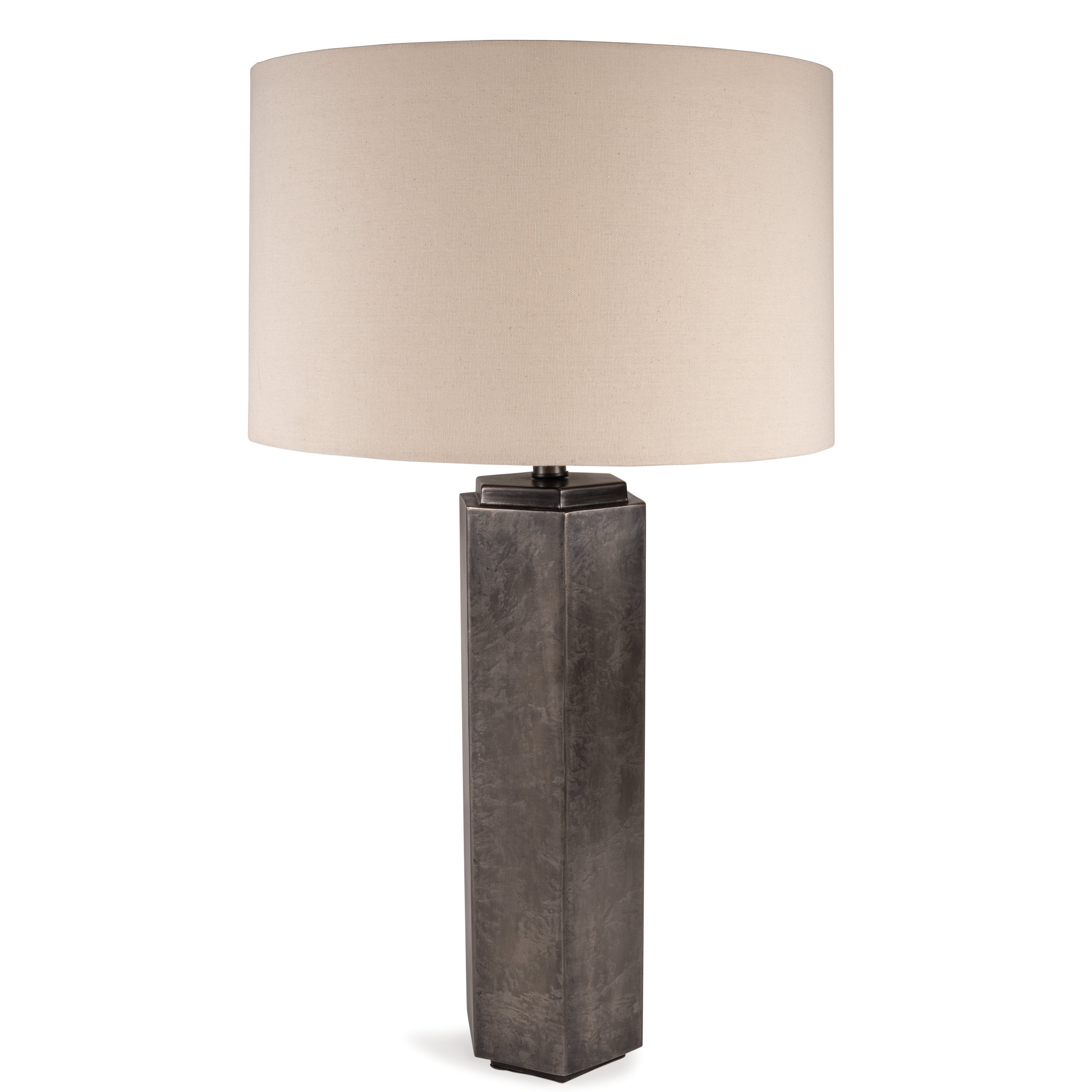 Floridian Furniture - Ashley Furniture - Dirkton Lighting - Table Lamp (Set of 2) / Antique Pewter - L208324X2