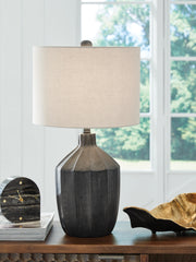 Floridian Furniture - Ashley Furniture - Jilton Lighting - Poly Table Lamp (1/CN) / Black - L235844
