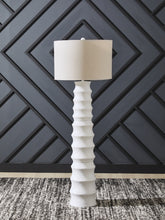 Floridian Furniture - Ashley Furniture - Veraleigh Lighting - Poly Floor Lamp (1/CN) / White - L235851