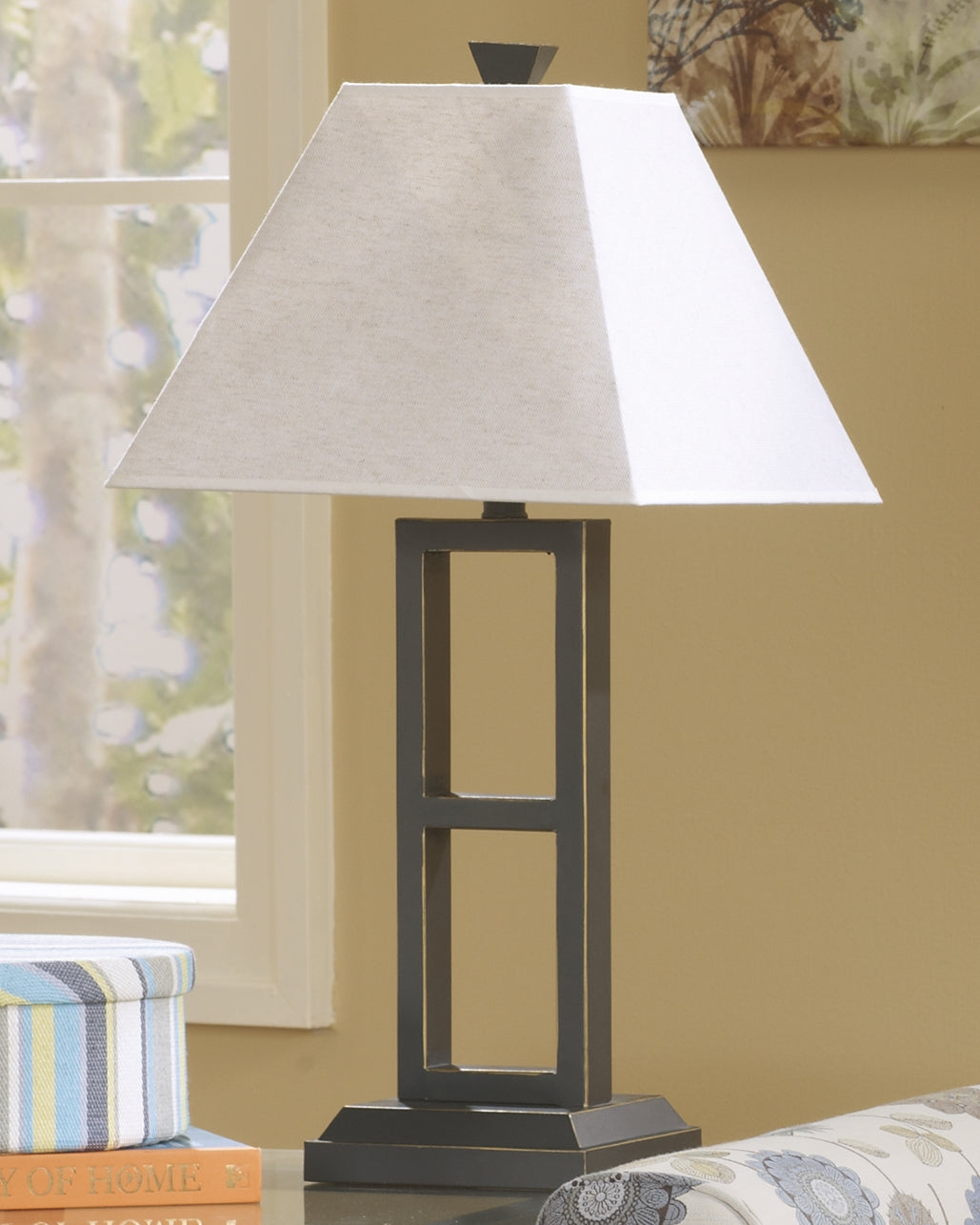 Floridian Furniture - Ashley Furniture - Deidra Lighting - Metal Table Lamp (Set of 2) / Black - L318924