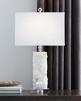 Floridian Furniture - Ashley Furniture - Malise Lighting - Table Lamp (Set of 2) / White - L429014X2