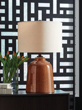 Floridian Furniture - Ashley Furniture - Aaleahya Lighting - Glass Table Lamp (1/CN) / Rust - L430904