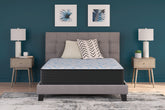 Floridian Furniture - Ashley Furniture - Elite Springs Firm Mattresses - Twin / Gray/Blue - M40511