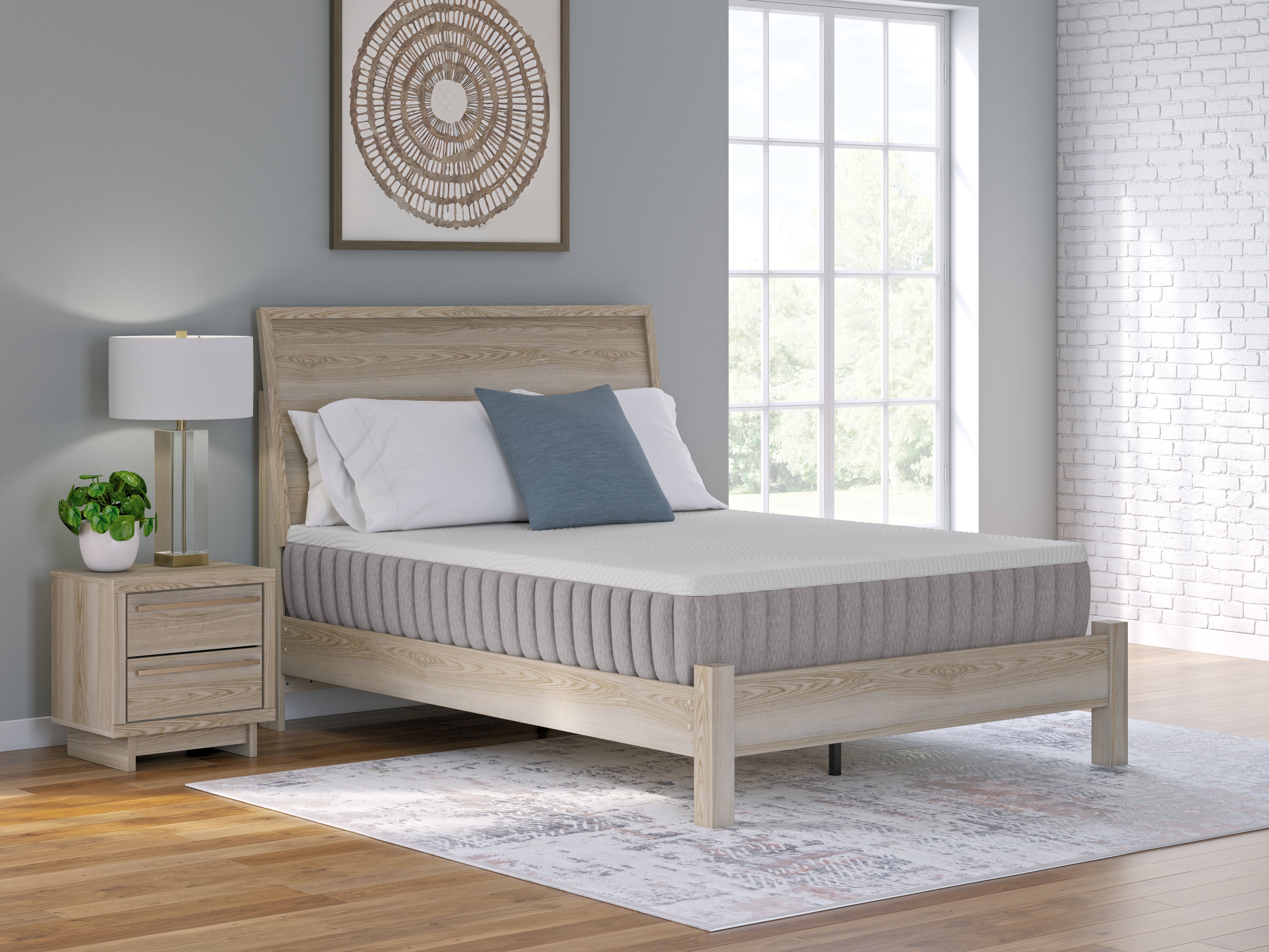 Floridian Furniture - Ashley Furniture - Terra Sleep Firm Mattresses - California King / White - M52251