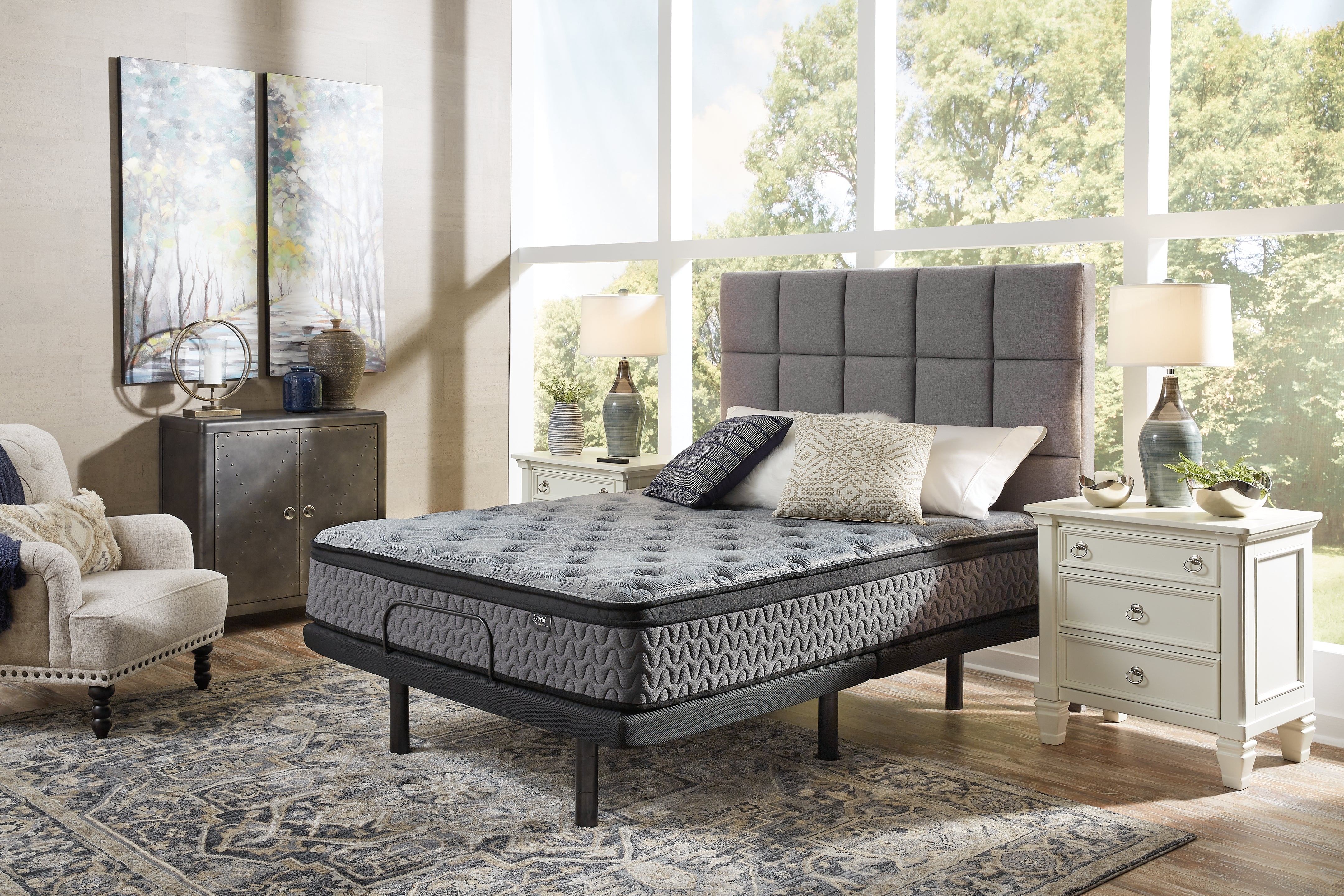Floridian Furniture - Ashley Furniture - Augusta2 Mattresses - King / Gray - M52541