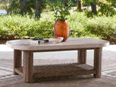 Floridian Furniture - Ashley Furniture - Dolan Creek Outdoor - Rectangular Cocktail Table - PCP610-701