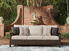 Floridian Furniture - Ashley Furniture - Monterey Point Outdoor - Sofa with Cushion - PCP760-838