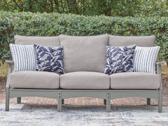 Floridian Furniture - Ashley Furniture - Cove Beach Outdoor - Sofa with Cushion - PCP803-838