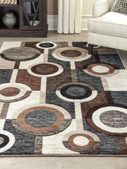 Floridian Furniture - Ashley Furniture - Guintte Rug - 8'2" x 9'6" Rug / Multi - R403971
