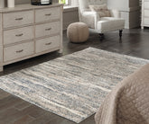 Floridian Furniture - Ashley Furniture - Gizela Rug - 7'10" x 10' Rug / Ivory/Beige/Gray - R404861