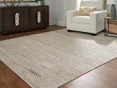Floridian Furniture - Ashley Furniture - Bachus Rug - 5'3" x 7' Area Rug / Multi - R407752