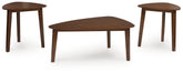 Floridian Furniture - Ashley Furniture - Lyncott Table (Set of 3) - Occasional Table Set (3/CN) / Brown - T135-13