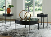 Floridian Furniture - Ashley Furniture - Ardoline Table (Set of 3) - Occasional Table Set (3/CN) / Black - T280-13