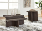 Floridian Furniture - Ashley Furniture - Zendex Table (Set of 2) - Occasional Table Set (Set of 2) / Brown - T304-12