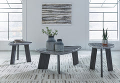 Floridian Furniture - Ashley Furniture - Bluebond Table (Set of 3) - Occasional Table Set (3/CN) / Gray - T390-13