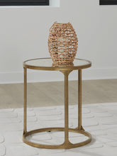 Floridian Furniture - Ashley Furniture - Korajane End Table - Round End Table / Antique Gold - T399-6