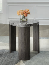 Floridian Furniture - Ashley Furniture - Surmour End Table - Triangle End Table / Gray/Brown - T600-6
