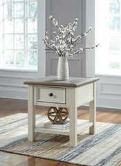 Floridian Furniture - Ashley Furniture - Bolanburg End Table - Rectangular End Table / Two-tone - T637-3