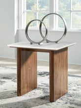 Floridian Furniture - Ashley Furniture - Isanti End Table - Round End Table / White/Brown - T652-6