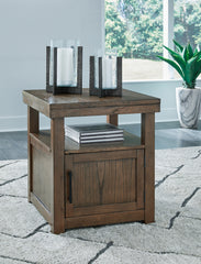 Floridian Furniture - Ashley Furniture - Boardernest End Table - Rectangular End Table / Brown - T738-3