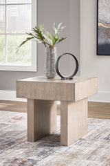 Floridian Furniture - Ashley Furniture - Jorlaina End Table - Square End Table / Light Grayish Brown - T922-2