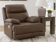 Floridian Furniture - Ashley Furniture - VonRyan Living Room - PWR REC Loveseat/CON/ADJ HDRST / Tobacco - U1040018