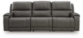 Floridian Furniture - Ashley Furniture - 5Z - Pittson Sectional - 3-Piece Power Sectional Reclining Sofa / Anchor - PCU12600S3