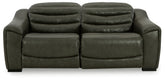 Floridian Furniture - Ashley Furniture - Center Line Sectional - 3-Piece Power Reclining Sectional Sofa / Dark Gray - U63404S5