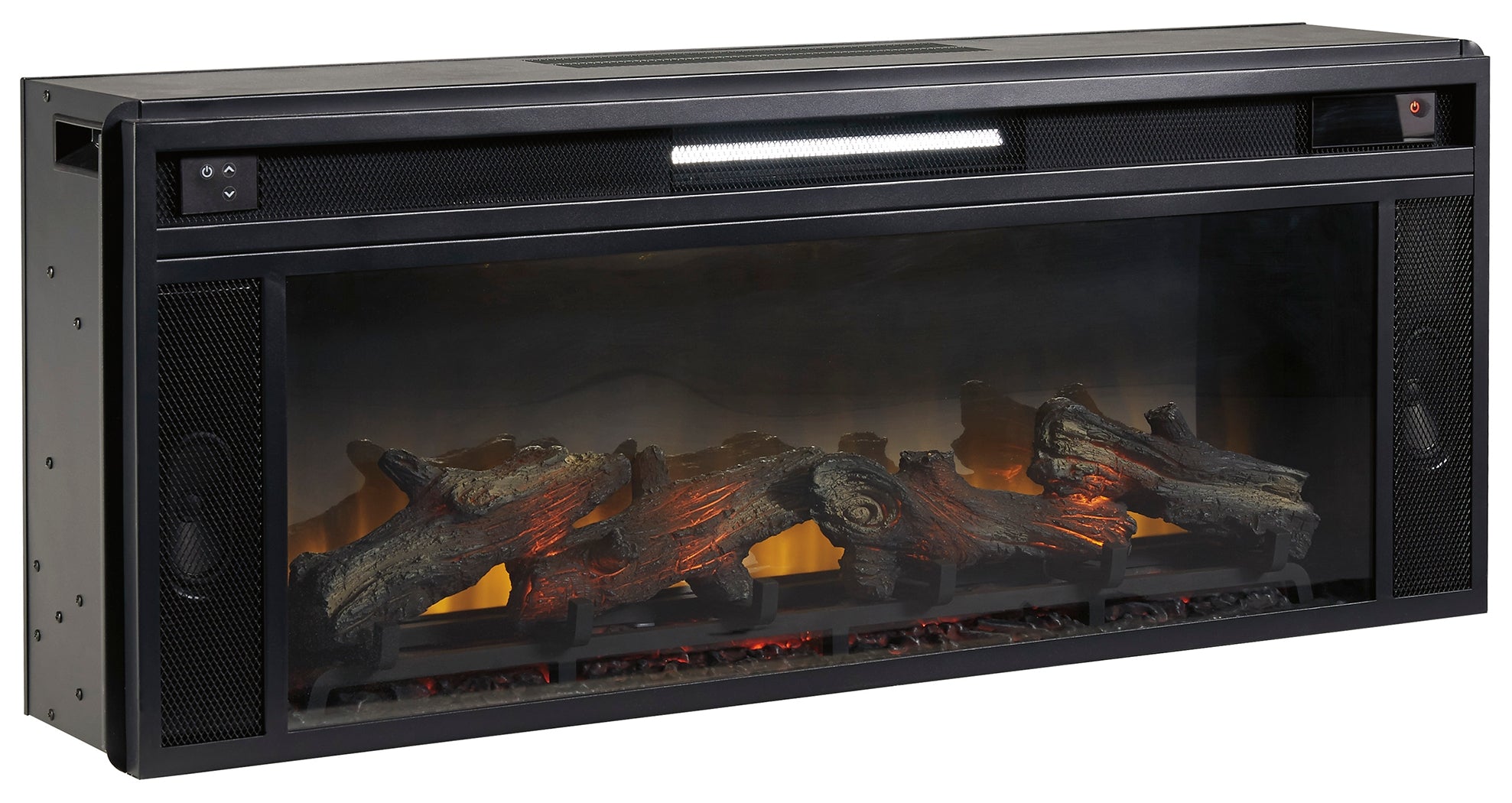 Floridian Furniture - Ashley Furniture - Entertainment Accessories Fireplace Insert - Fireplace Insert / Black - W100-12
