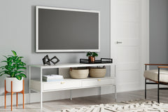 Floridian Furniture - Ashley Furniture - Deznee 60" TV Stand - 60" / White - W162-68