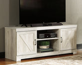 Floridian Furniture - Ashley Furniture - Bellaby TV Stand - 63" / Whitewash - W331-68