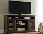 Floridian Furniture - Ashley Furniture - Roddinton 72" TV Stand - 72" / Dark Brown - W701-88