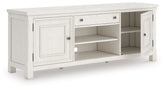 Floridian Furniture - Ashley Furniture - Robbinsdale 72" TV Stand - 72" / Antique White - W742-68