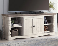 Floridian Furniture - Ashley Furniture - Havalance 67" TV Stand - 67" / Two-tone - W814-30